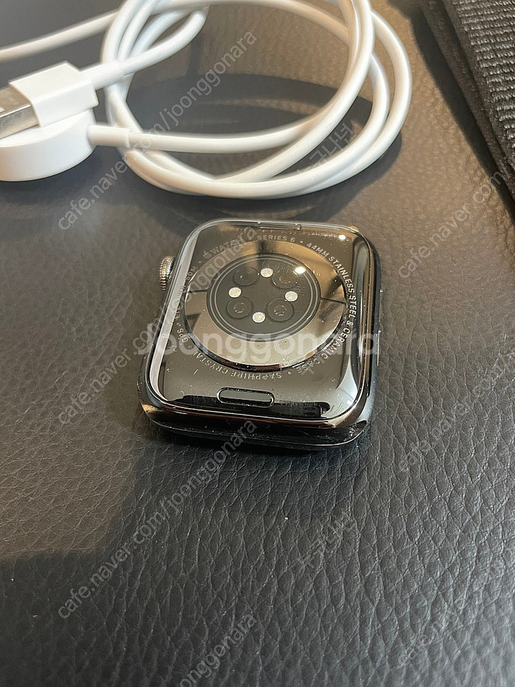 애플워치6스테인리스 44mm S급--2