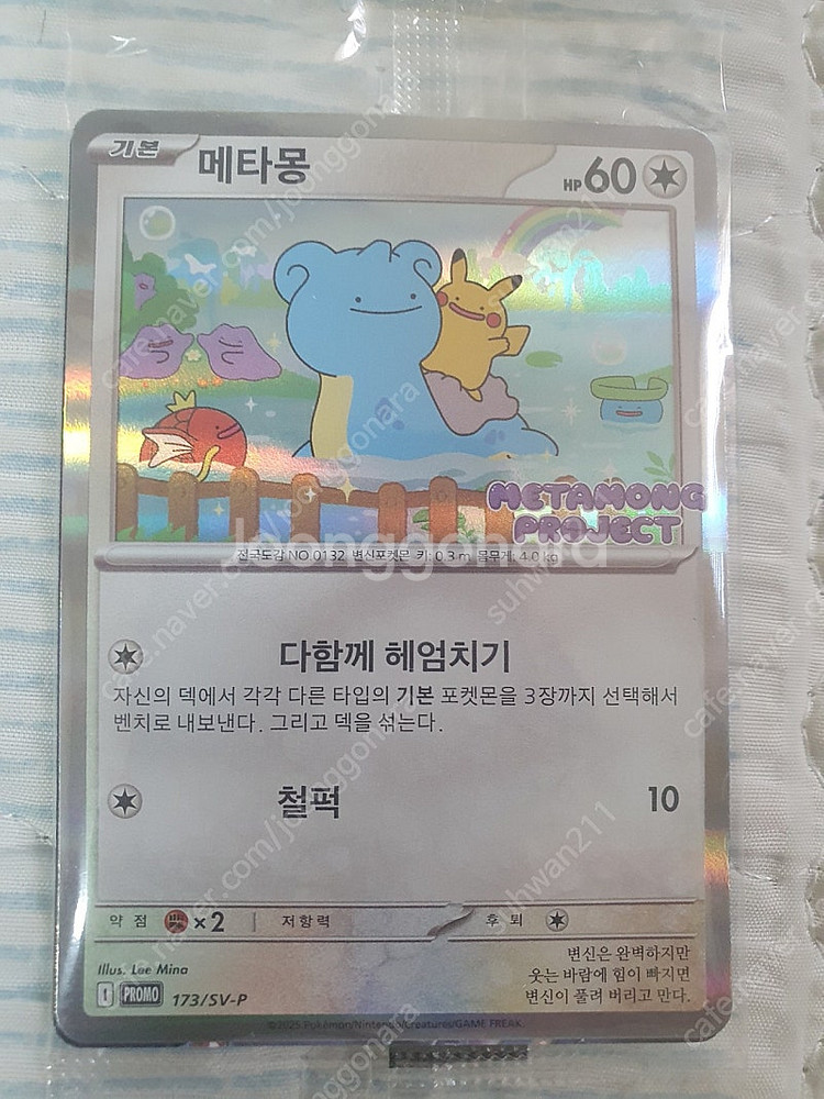 메타몽 프로모 카드 팝니다--0