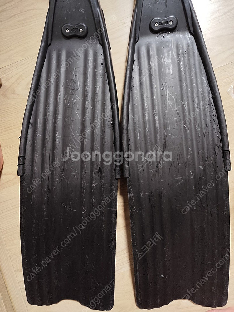 오머 스팅레이 롱핀 오리발 프리다이빙핀--3