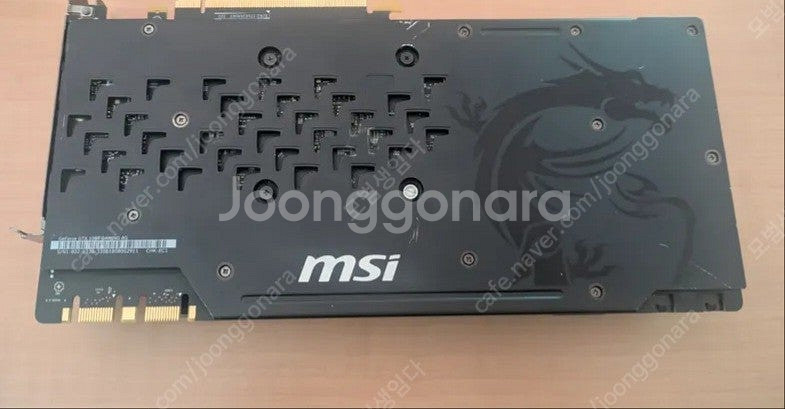 Msi gtx1080 게이밍 8g 그래픽카드 판매합니다--3
