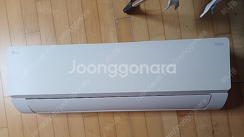 lg오브제투인원에어컨(고급모델) 완전분해청소 및 철거 ...--1