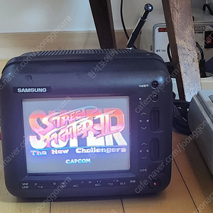레트로 삼성 CT-060R 컬러 브라운관 5인치 TV 티비 게임 모니터