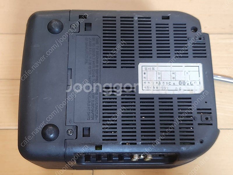 레트로 삼성 CT-060R 컬러 브라운관 5인치 TV ...--8