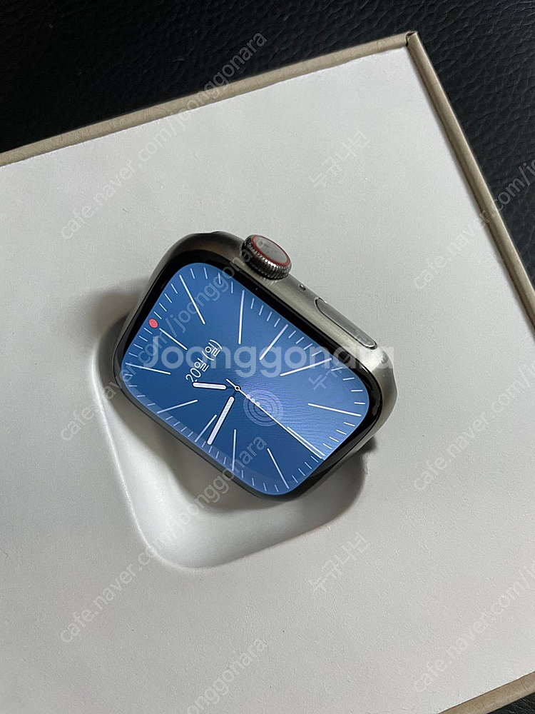 애플워치7티타늄에디션 41mm 신품급--0