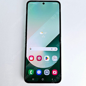 갤럭시 Z플립6 256GB 새상품급 민트 공기계 중고폰 알뜰폰 북부모바일