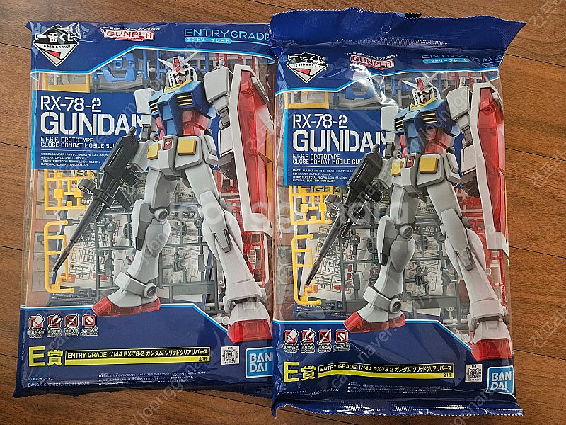 [건담]제일복권 이치방 쿠지 E상 RX-78-2, F상...--1