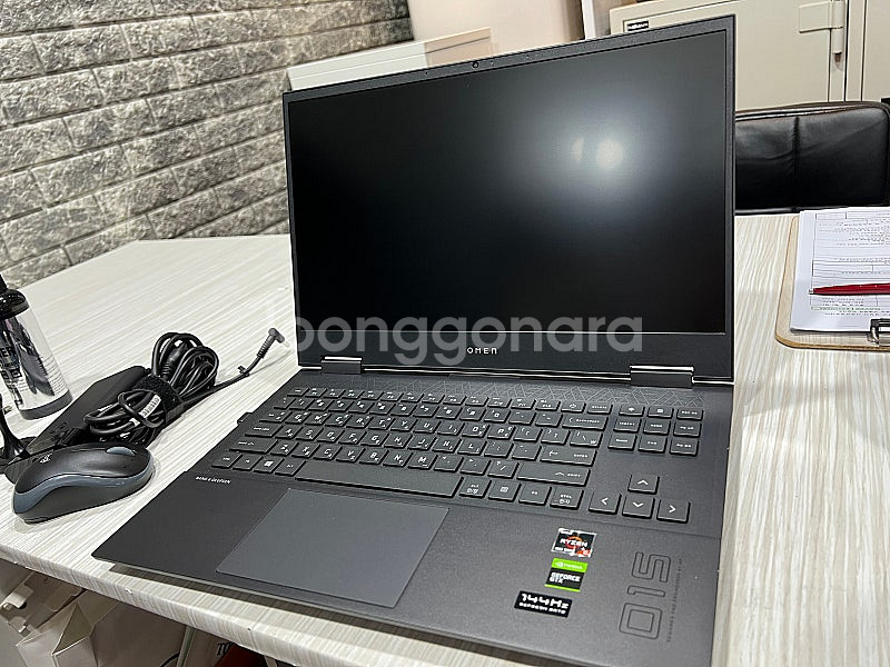 게이밍노트북 OMEN16 라이젠5 1650TI 40만--0