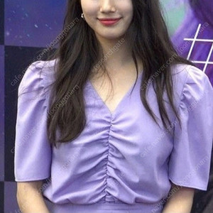 유어네임히얼 수지 블라우스 라벤더