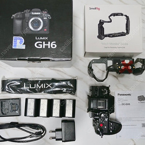 파나소닉 루믹스 gh6 박스 케이지 배터리4 마포