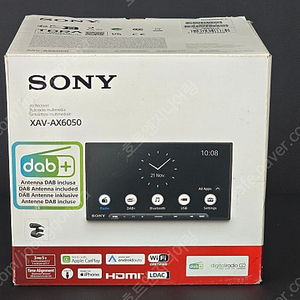 소니 XAV-AX6000 (XAV-AX6050) 헤드유닛 (미사용신품)