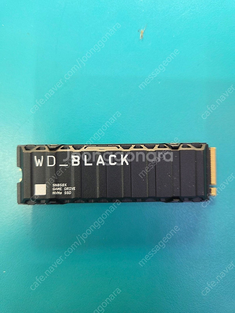 WD black SSD sn850x 히트싱크 2TB--0