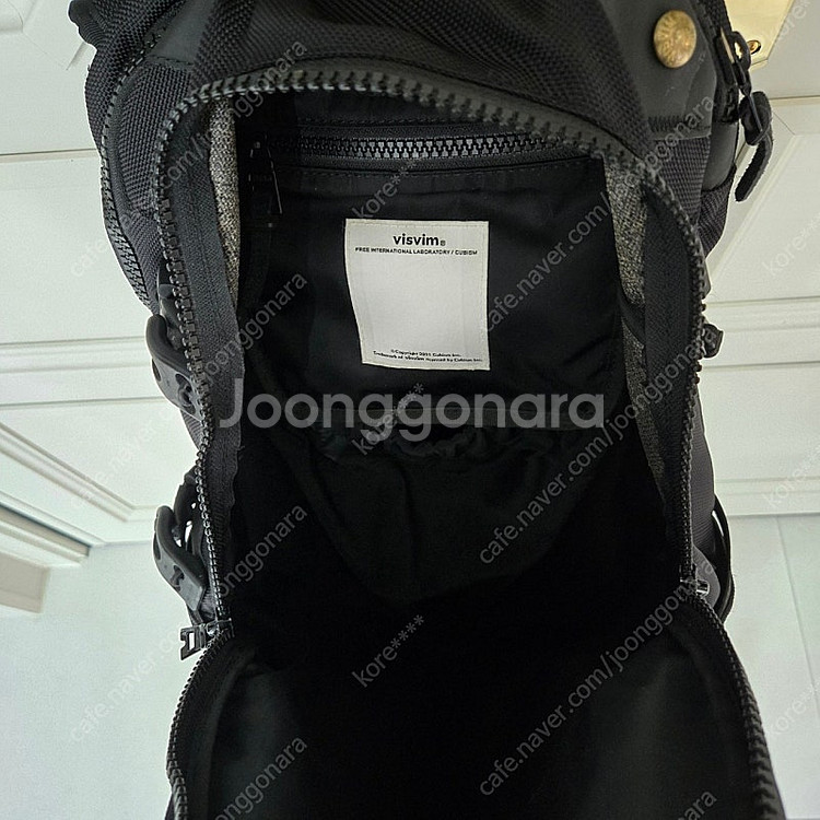 비즈빔 visvim 발리스틱 20L 백팩 ( 블랙 )--4
