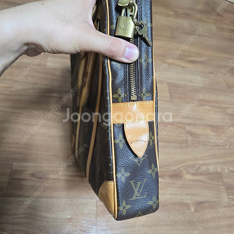 루이비통 다큐먼트 보야주 서류가방 브리프케이스--9