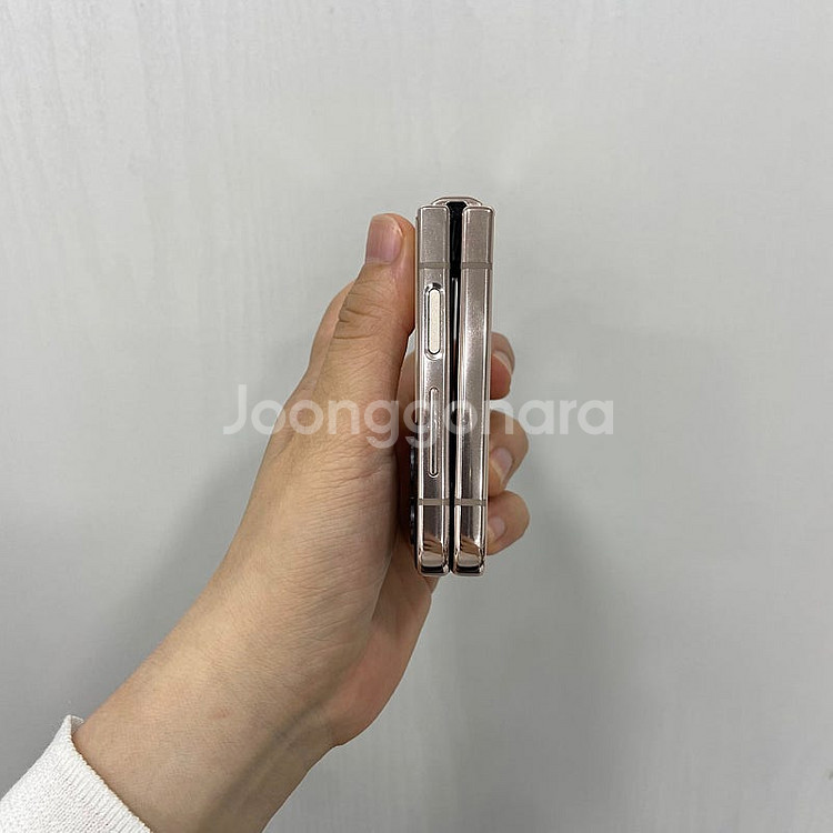96698 갤럭시Z플립4 핑크골드 256GB 부산 중고...--5