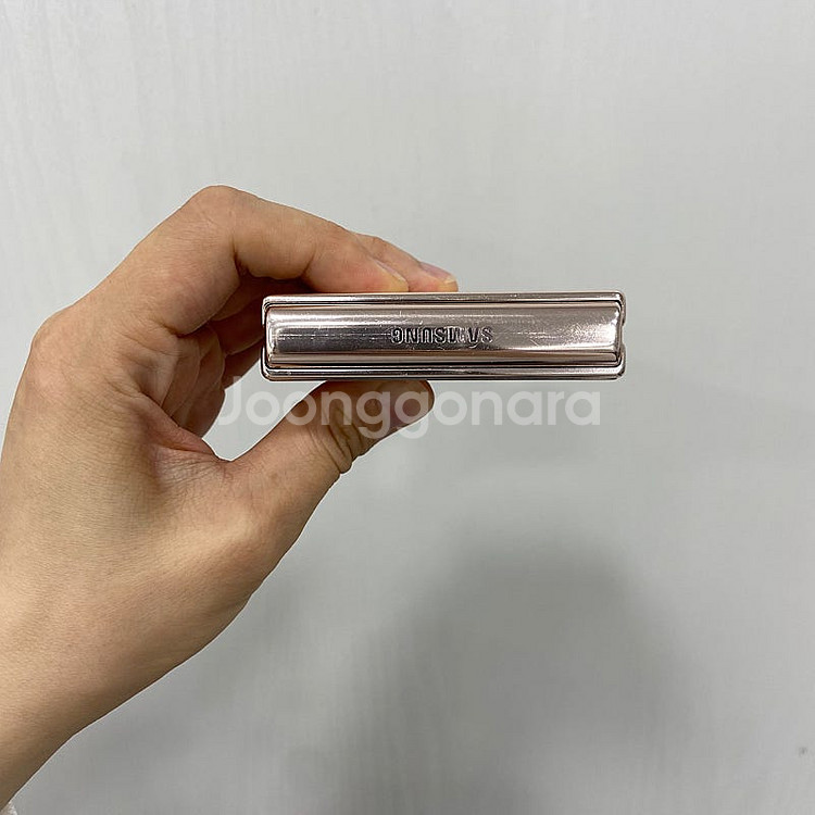 96698 갤럭시Z플립4 핑크골드 256GB 부산 중고...--6