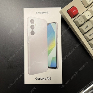 갤럭시 A16 자급제 128GB 그레이 미개봉 판매