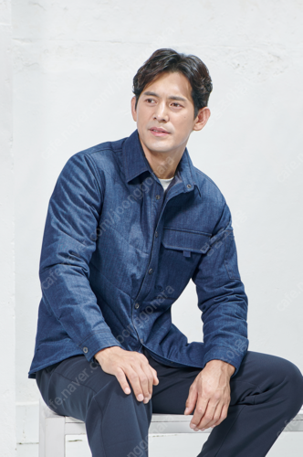 지벤 새상품 신형 남성 패딩 셔츠 작업복 점퍼 목수 자...--0