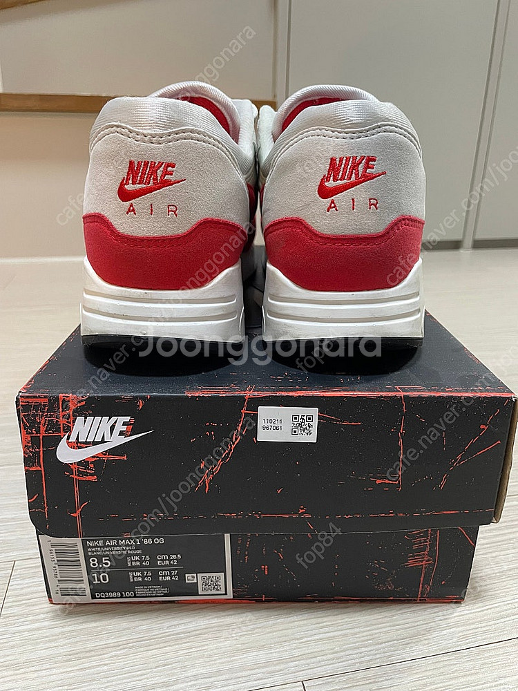 [크림 구매, 나코탭] NIKE AIR MAX 1 86...--2
