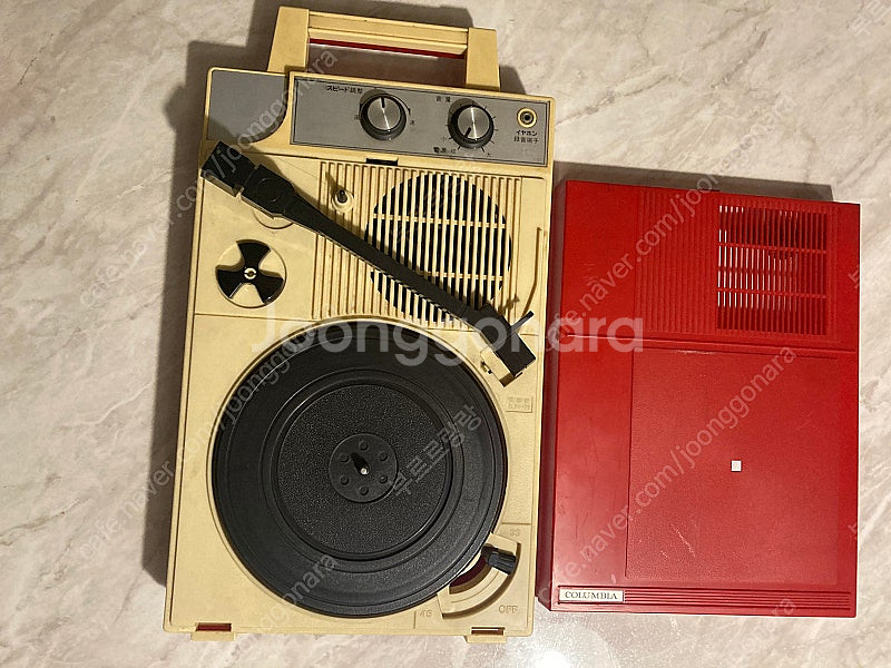 columbia gp-3 포터블 턴테이블--0