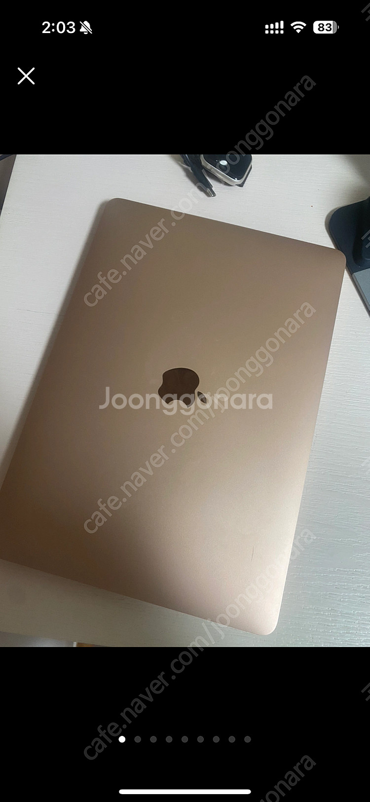 애플 맥북 에어 13 골드 M1 512GB 16GB--0