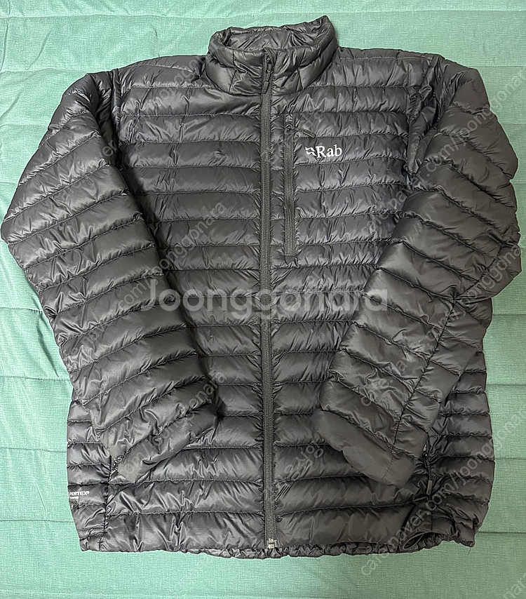 랩 마이크로라이트 자켓 블랙 XXL(uk xl) 팝니다--0
