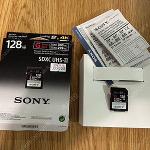 소니 SF-G128 SD카드