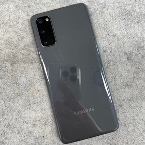 갤럭시S20 그레이색상 128용량 미파손 깨끗한 가성비꿀폰 20년10월개통 11만 판매해요