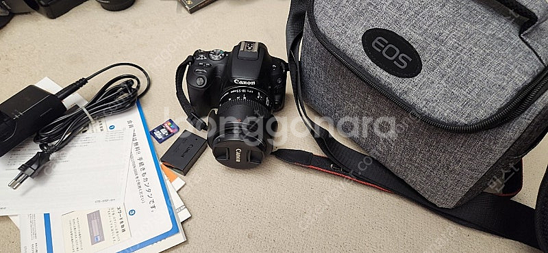 캐논 EOS 200D 18-55 IS STM 정품 풀셋--1