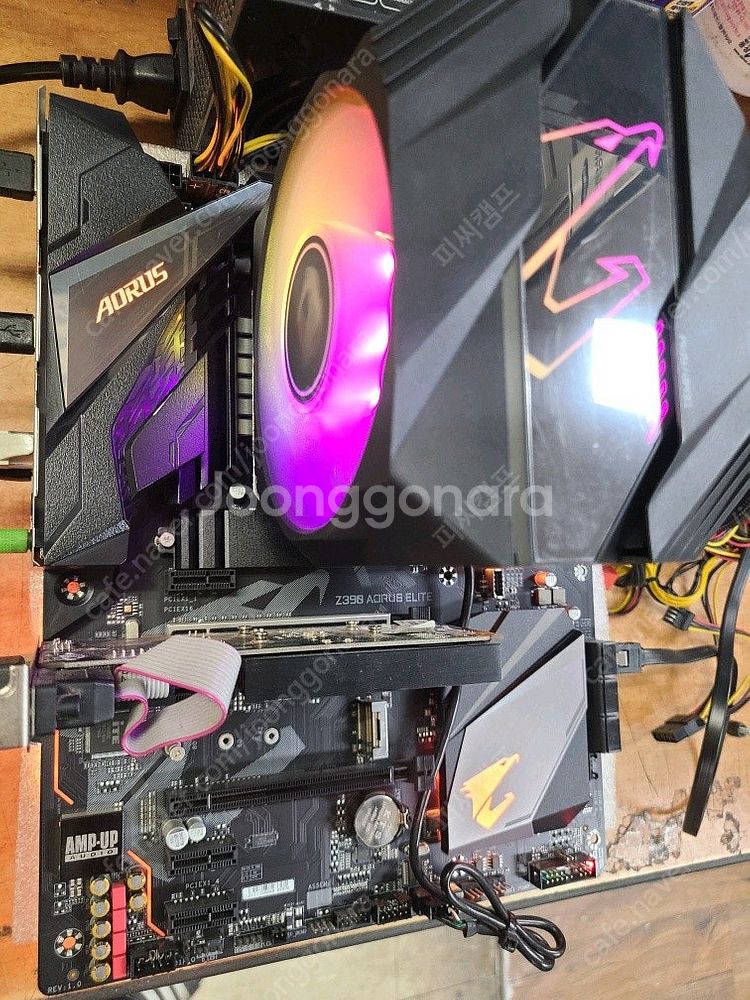 인텔 i9 9900KF + 기가바이트 Z390 AORU...--3