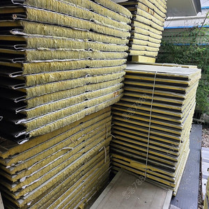 (판매)그라스울판넬 불연재 준불연 샌드위치판넬 조립식판넬 조립식창고 컨테이너 콘테이너 H빔