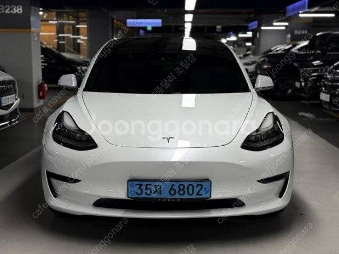 테슬라중고 1인신조 금연 중고차 테슬라 모델 3 EV ...--2