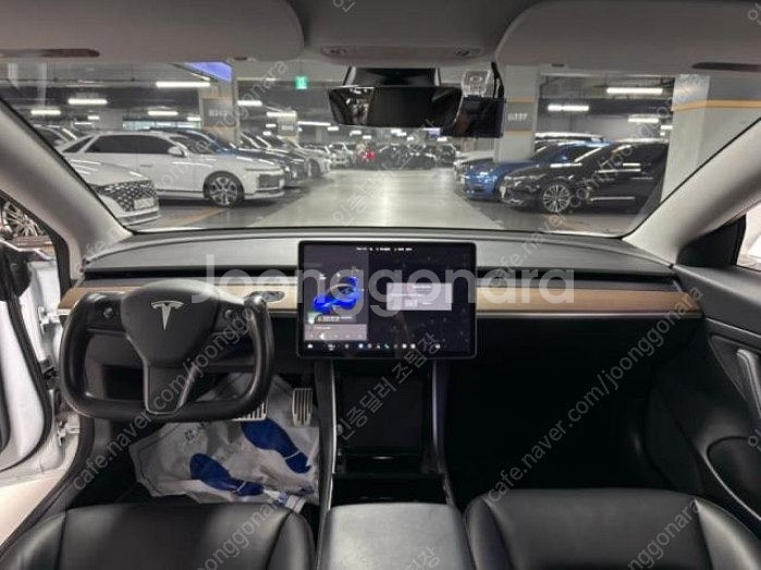 테슬라중고 1인신조 금연 중고차 테슬라 모델 3 EV ...--9