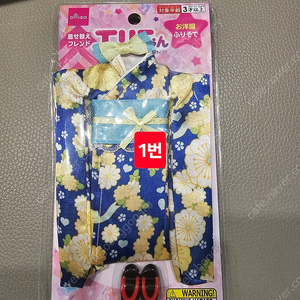 일본 다이소 바비 인형옷 리카 호환옷 미개봉 ㅡ2500원