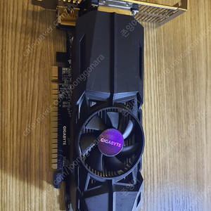 GIGABYTE 지포스 GTX 1050 Ti LP 쿼드모니터 지원
