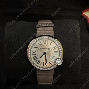 까르띠에 발롱블랑 30mm 다이아몬드 풀셋