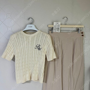 보웬코튼니트& 린넨치마