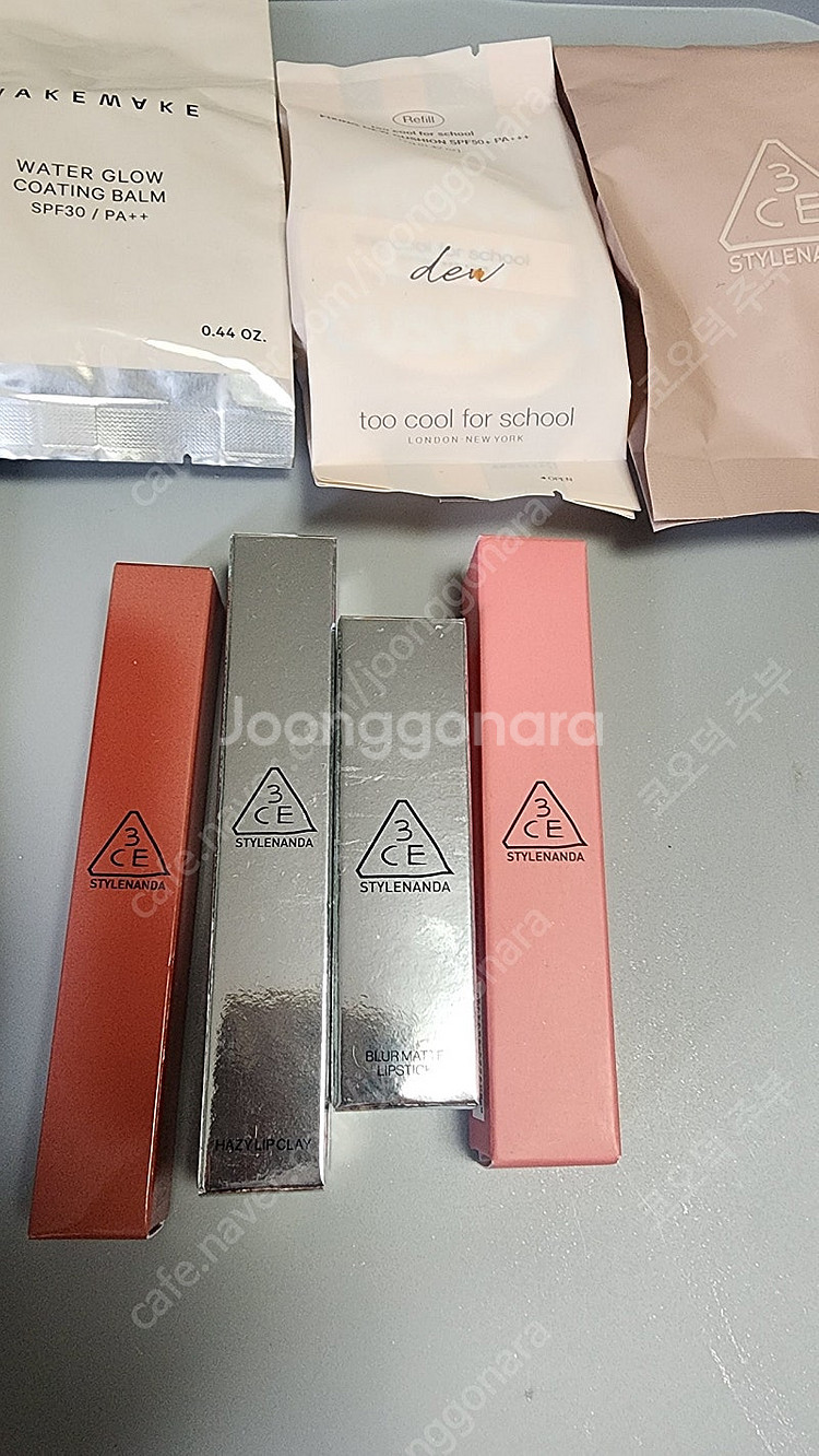 3CE립들 웨이크메이크 투쿨포스쿨 쿠션리필 모두새상품--0