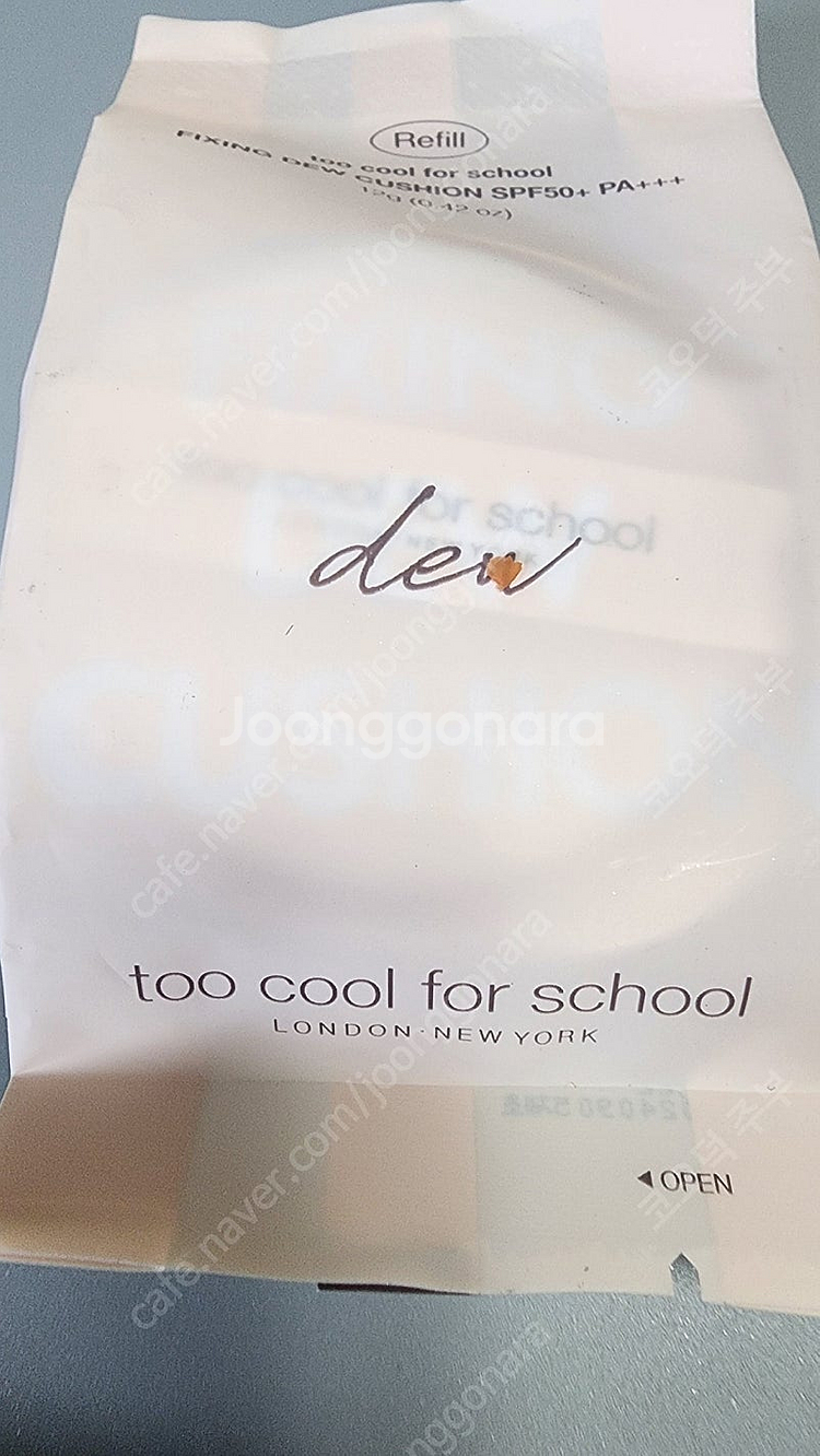 3CE립들 웨이크메이크 투쿨포스쿨 쿠션리필 모두새상품--6