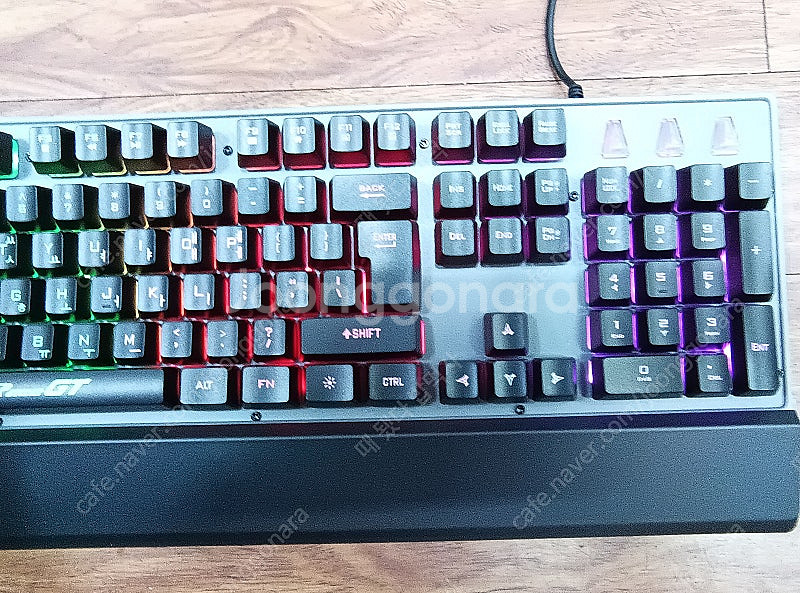 RaceGT KJQ902 게이밍 키보드 레인보우 백라이...--1