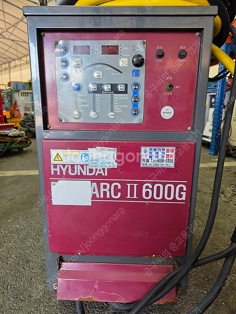 ［판매］현대 인버터 CO2용접기 600G 판매/임대가능...--1