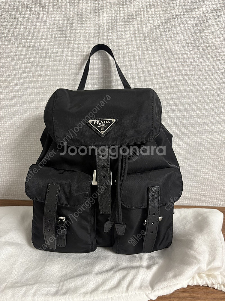 신형) 프라다 리나일론 백팩 스몰--0