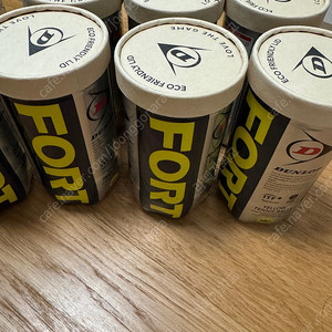 던롭 테니스 공 fort 1캔 2개입