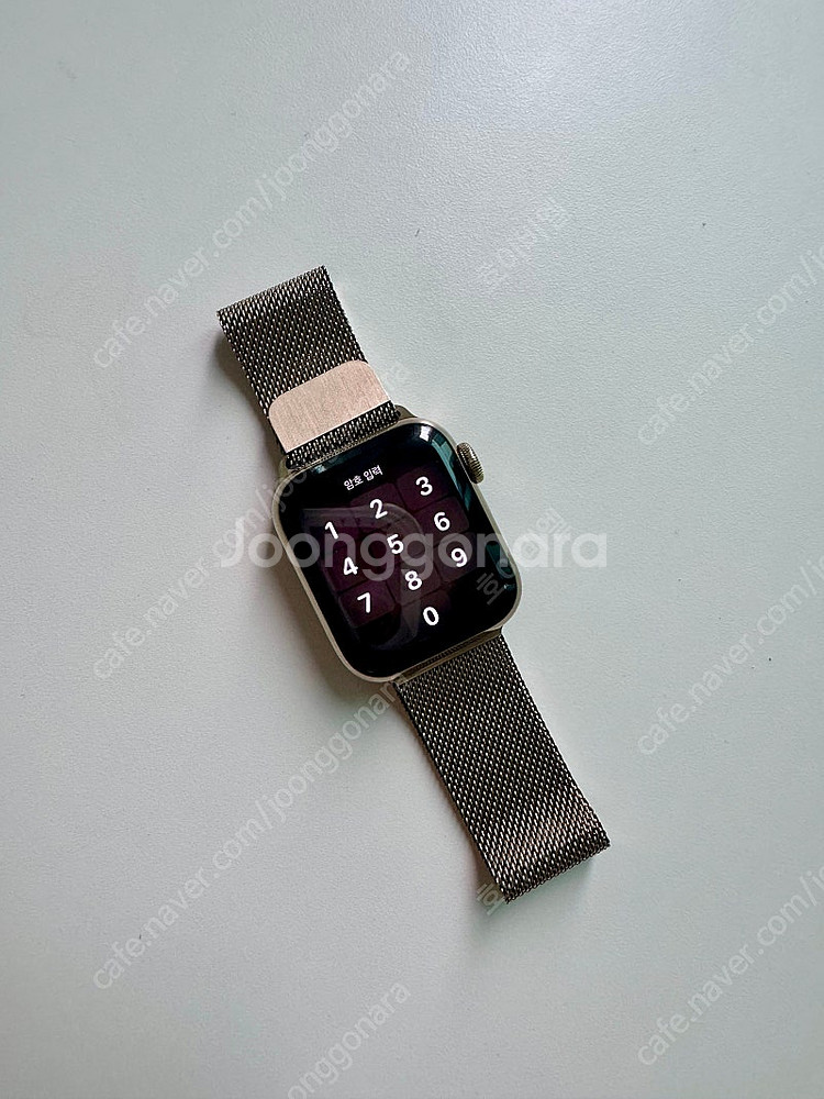 애플워치6 스테인리스 40mm 골드--0