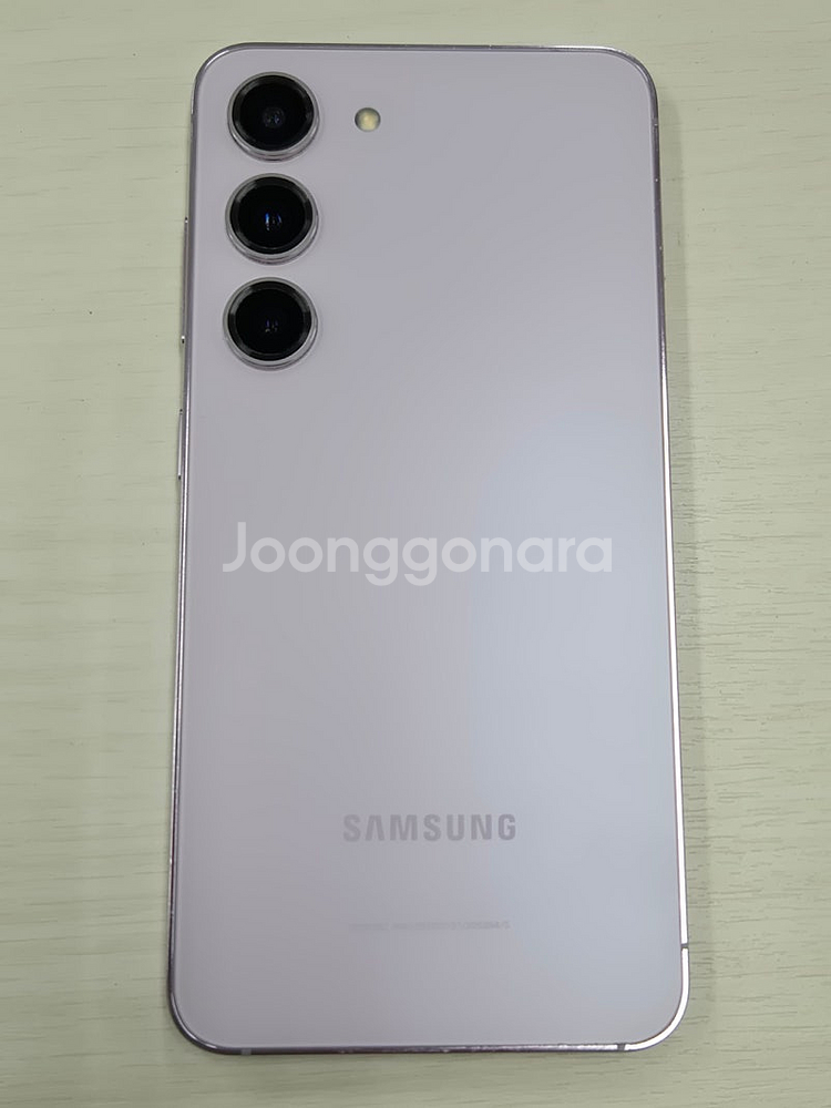 갤럭시 S23 라벤더색상 256용량 상태너무좋은 무잔상...--2