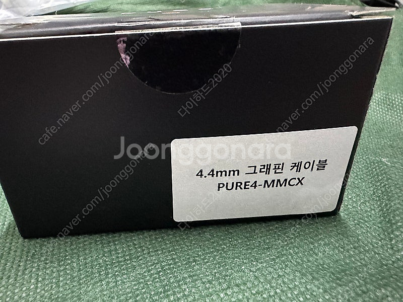 R&S 퓨어4 4.4mm 그래핀 MMCX 이어폰 케이블--1