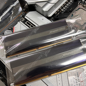 DDR4 팀그룹 튜닝램 32GB (16gb*2)팝니다 [Team Group] T-Force DDR4 PC4-32000 CL18 XTREEM ARGB 서린 [32GB (16GB*2)