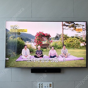 고장 LG 65인치 UHD TV
