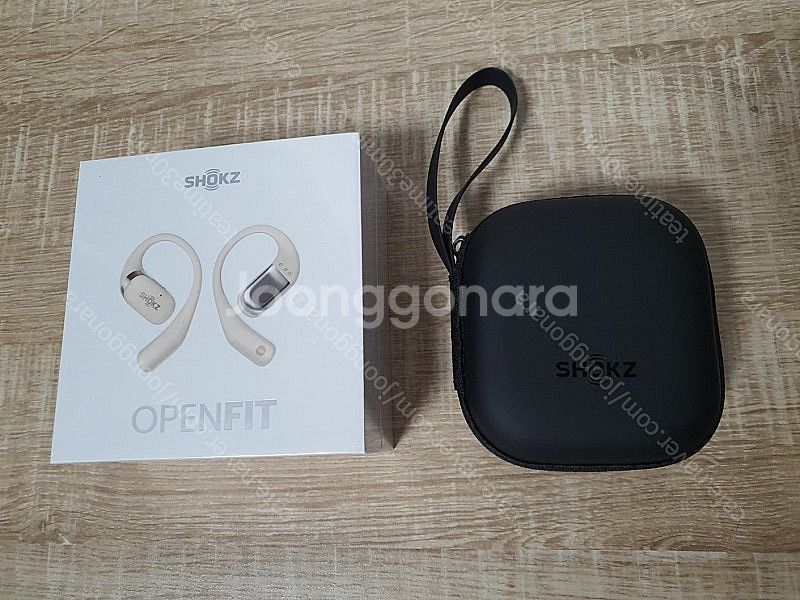 샥즈 오픈핏 T910 베이지 미개봉(A/S 교환) 판매...--0