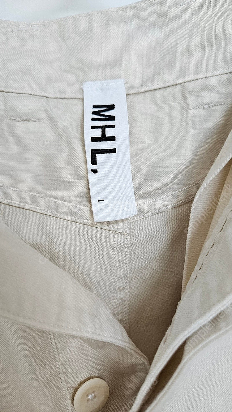 MHL 마가렛호웰 코튼린넨 팬츠--7