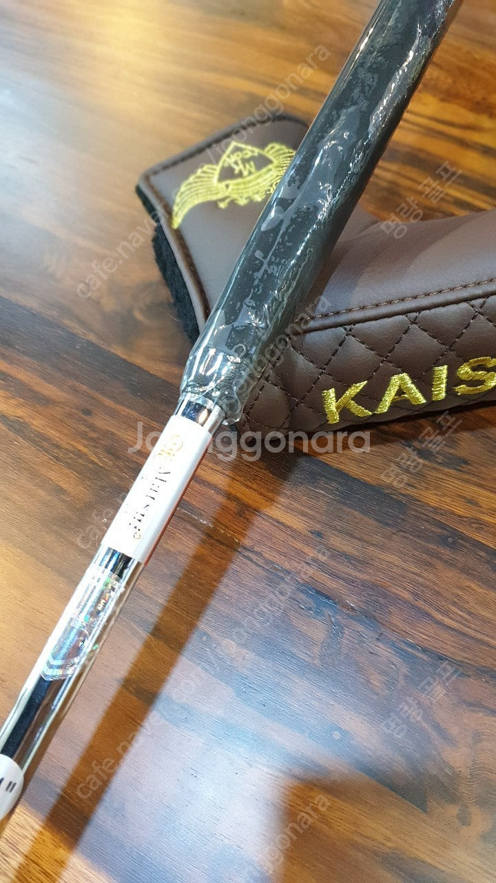 [판매]럭셔리 금장 블랙 와이드 퍼터 무게감 좋은 퍼터...--8